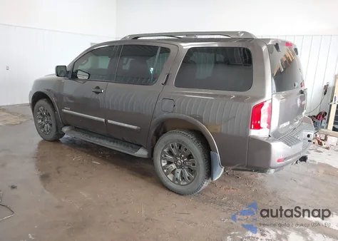 2015 Nissan Armada Platinum from USA, damaged, VIN 5N1BA0NE5FN617105